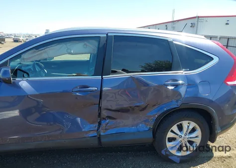 2012 Honda Cr-V Ex-L z USA, uszkodzony, nr VIN 5J6RM4H76CL017466